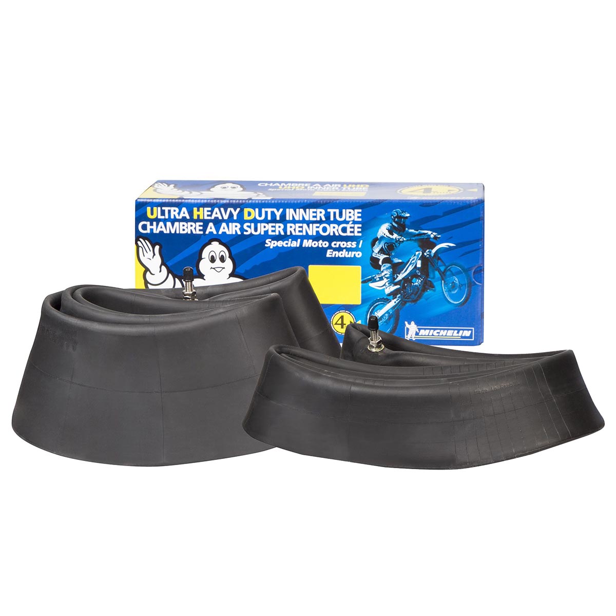 Michelin Tube Set Heavy Duty 21 and 19 Inches, 4 mm