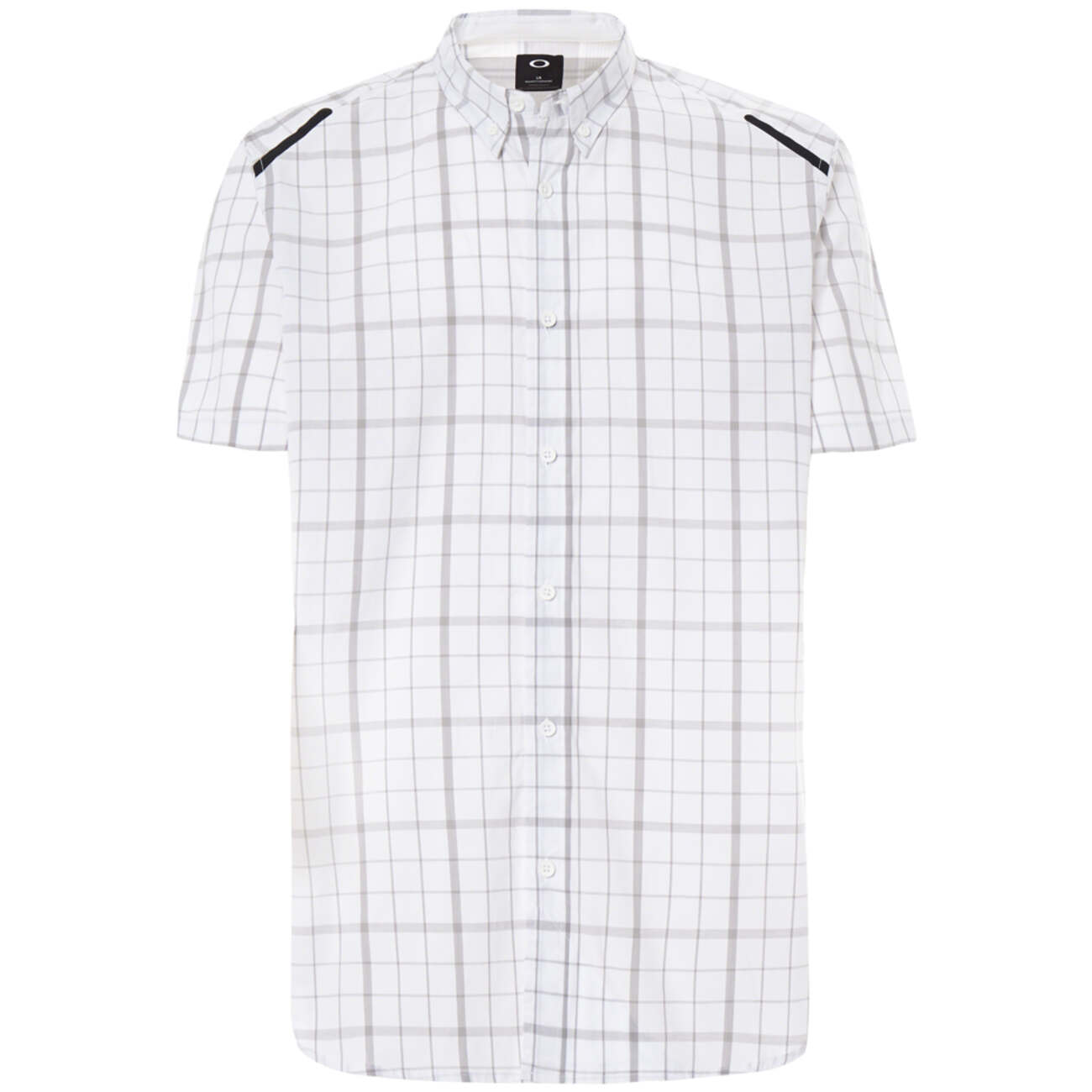 Oakley Chemise Manches Courtes Local Plaid White