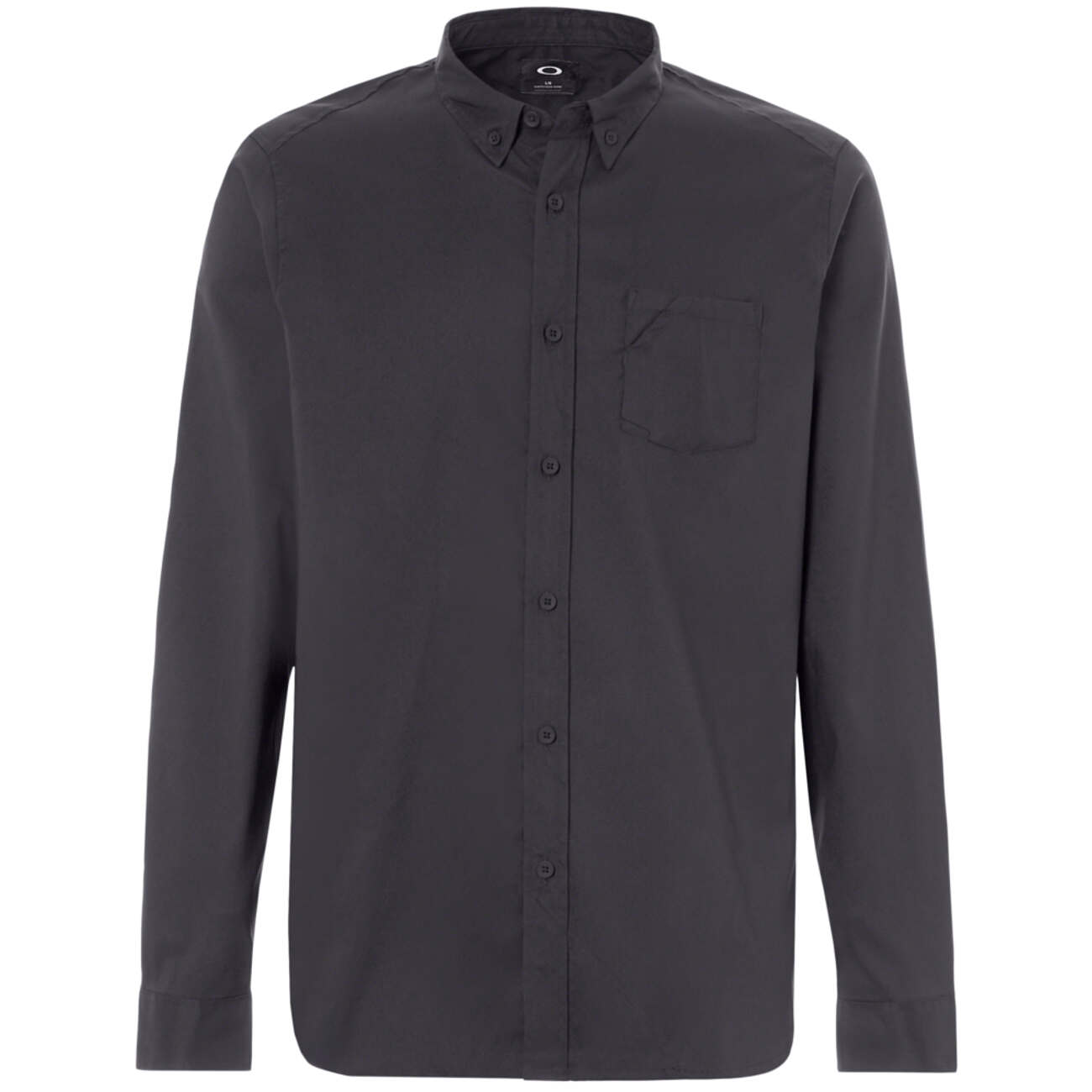 Oakley Long Sleeve Shirt Solid Woven Blackout