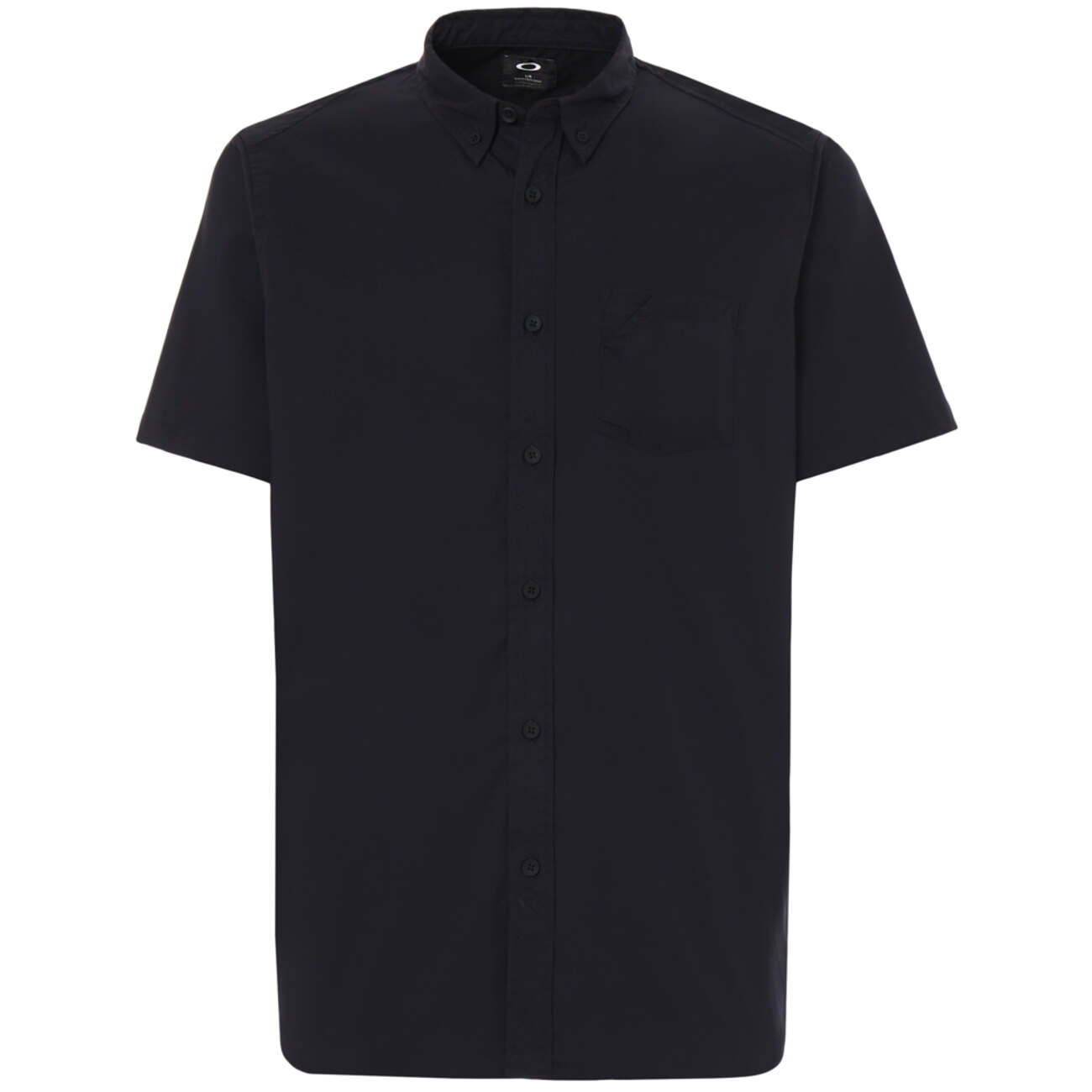 Oakley Short Sleeve Shirt Solid Woven Blackout