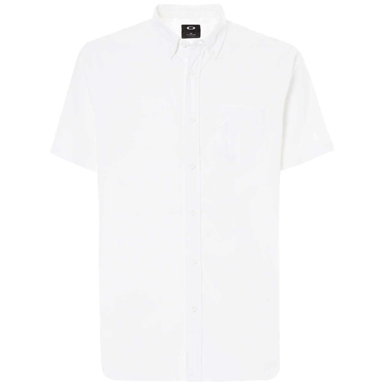 Oakley Camicia Manica Corta Solid Woven White