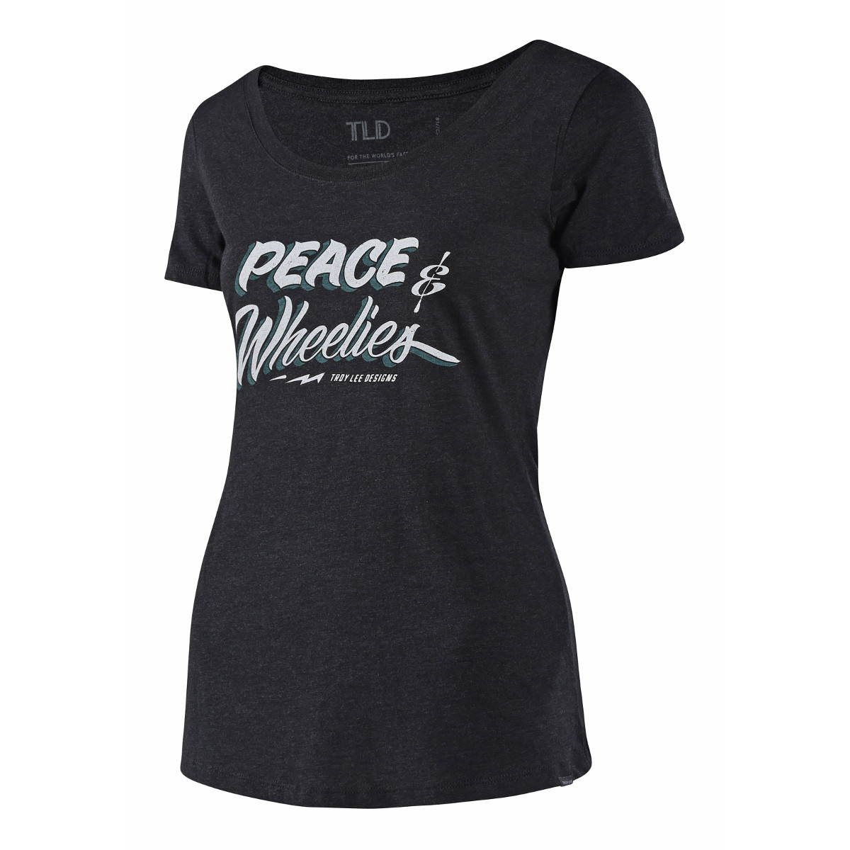 Troy Lee Designs Femme T-Shirt Take It Easy Vintage Black