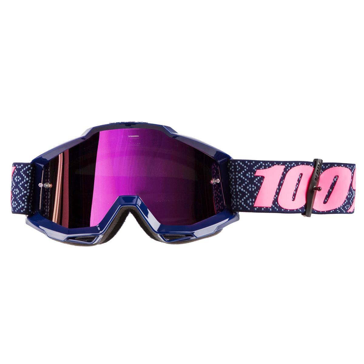 100% Crossbrille Accuri Futura - pink verspiegelt