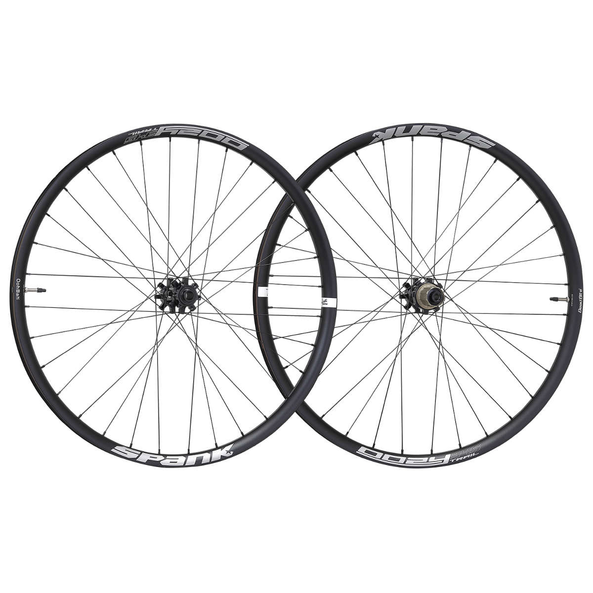 Spank Wheel Set Oozy Trail 345 Boost Black, 29 Inch, 20x110 mm/12x150 mm TA