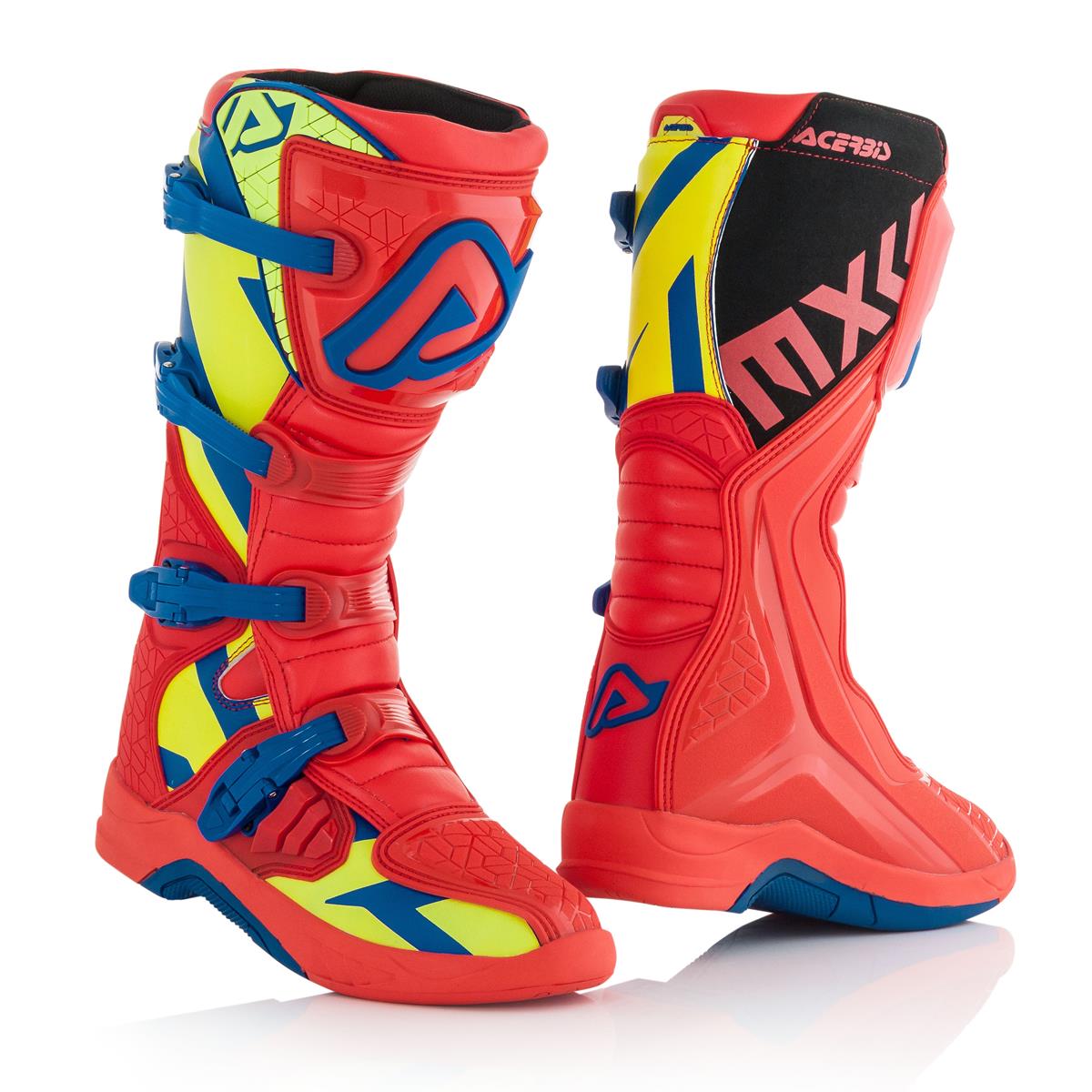 Acerbis MX Boots X-Team Red/Yellow