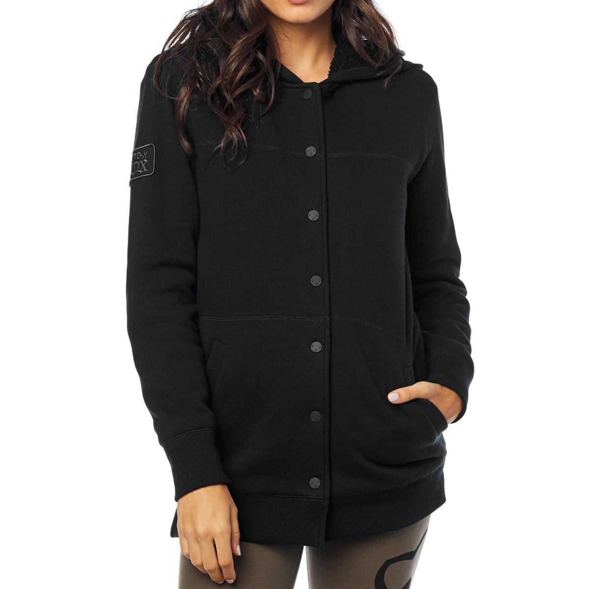 Fox Donna Giacca in Pile Rage Sherpa Black