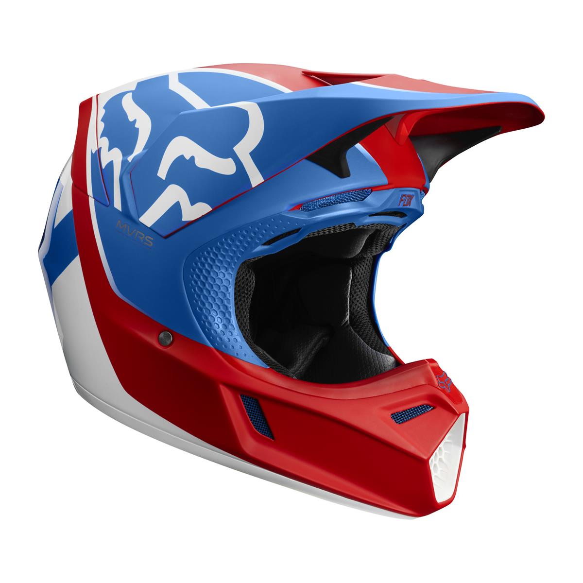 Fox Helmet V3 Kila - Blue/Red