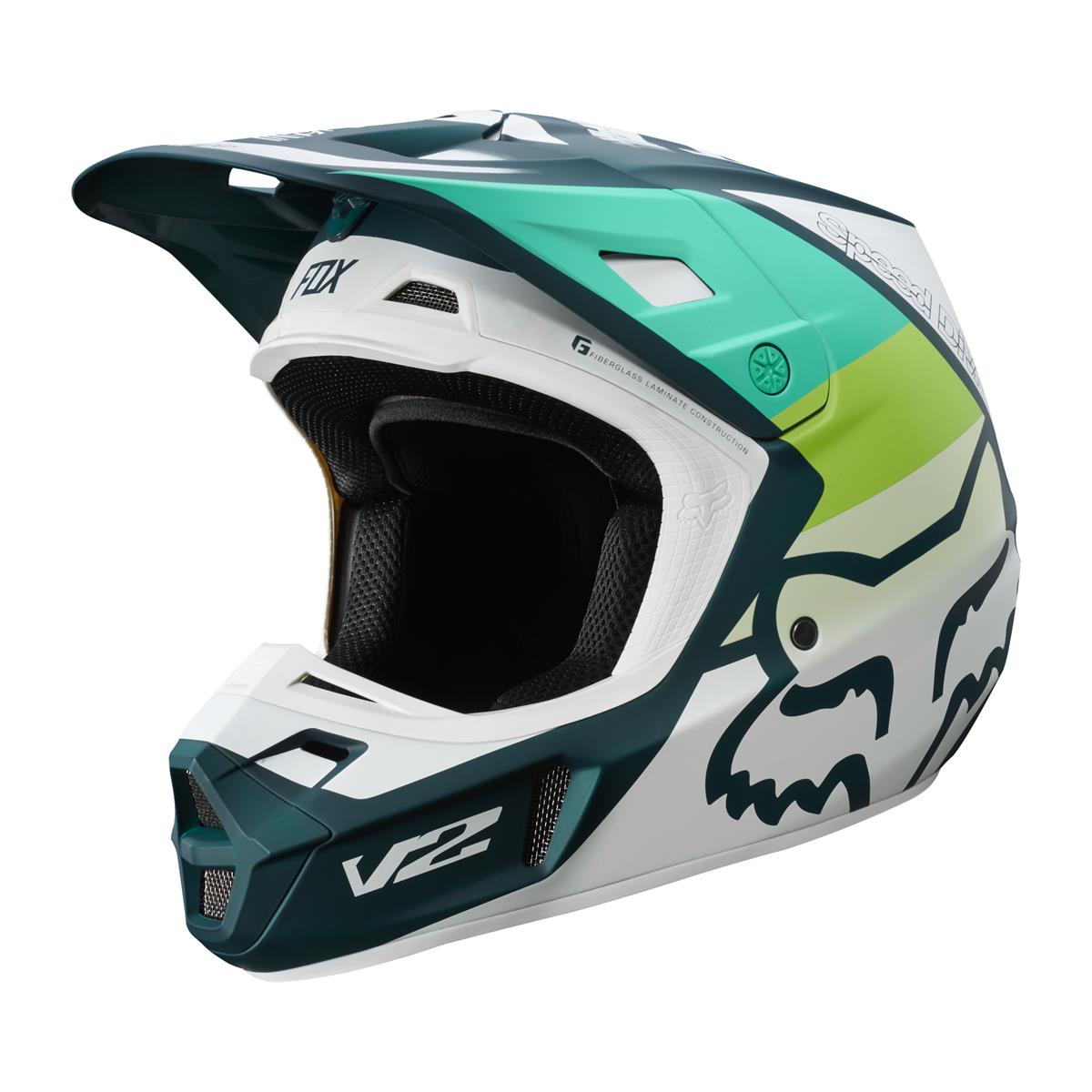 Fox Helm V2 Murc - Grün