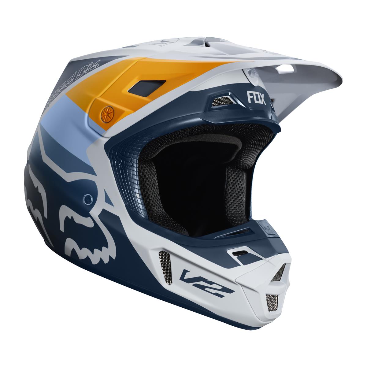 Fox Helm V2 Murc - Light Grey