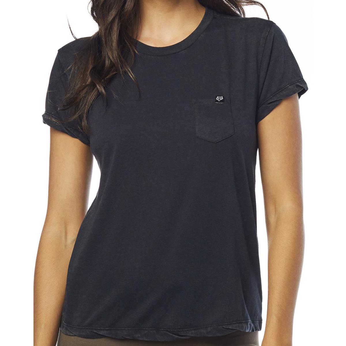 Fox Girls T-Shirt Washed Out Black