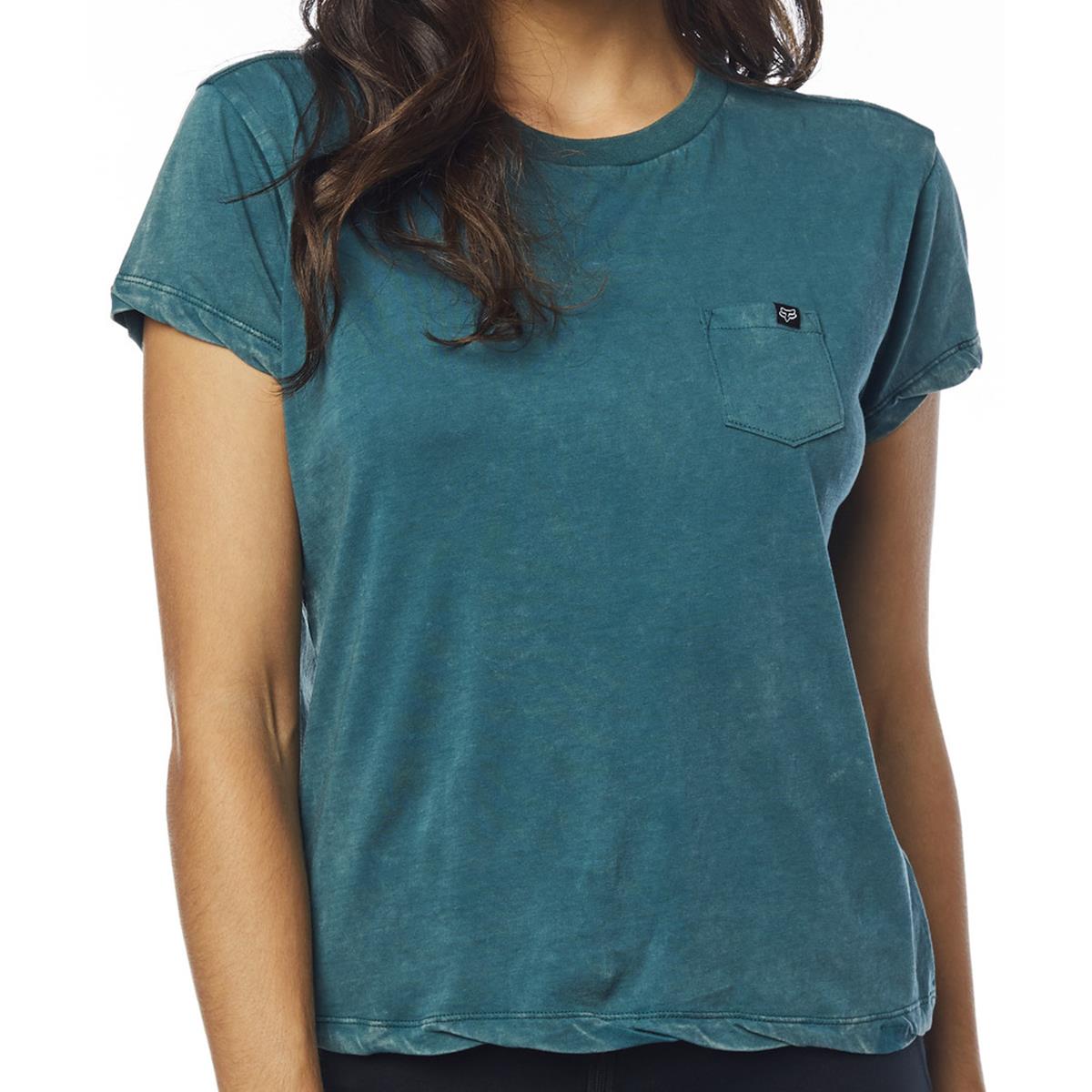 Fox Femme T-Shirt Washed Out Jade