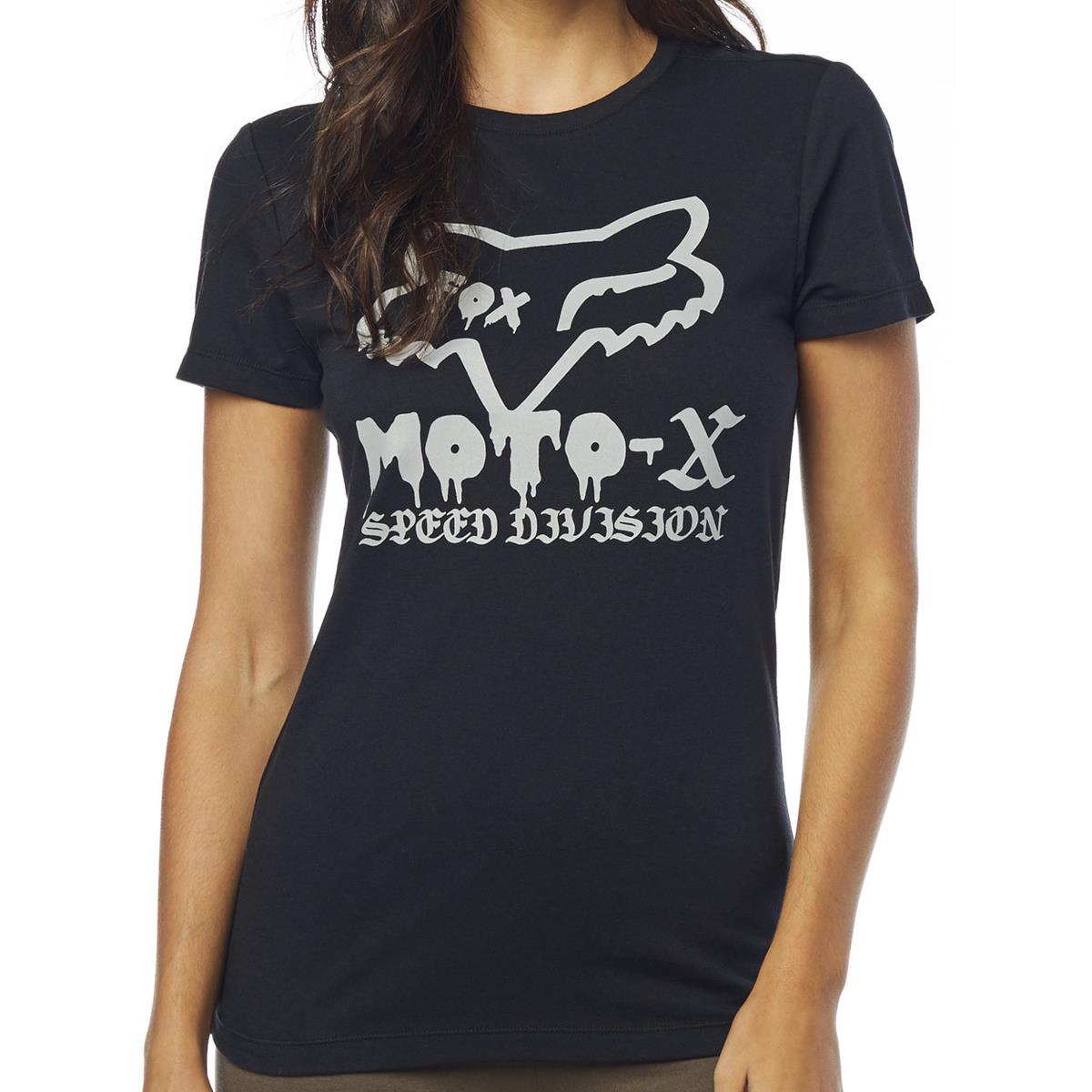 Fox Donna T-Shirt Drips Black