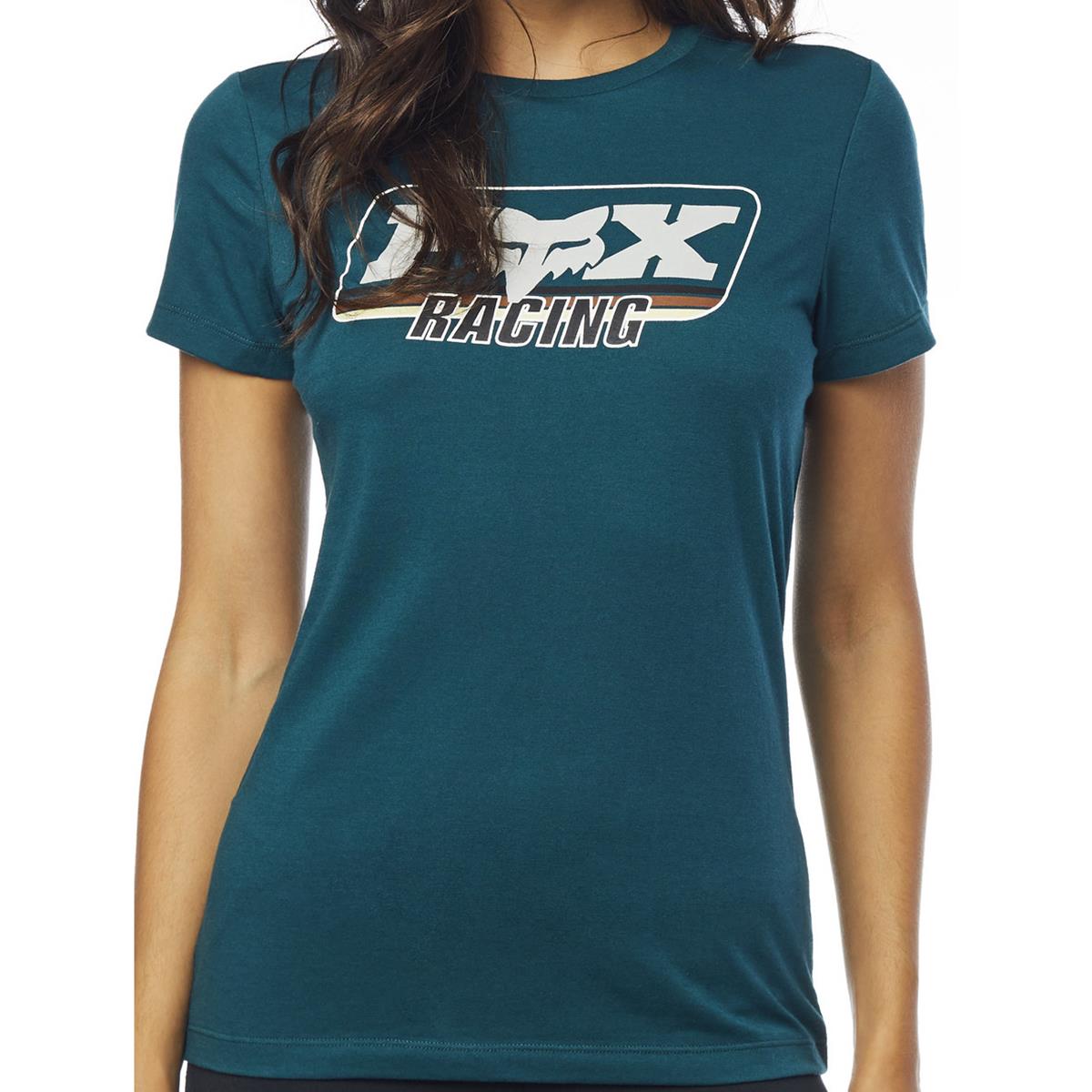 Fox Donna T-Shirt Retro Fox Jade