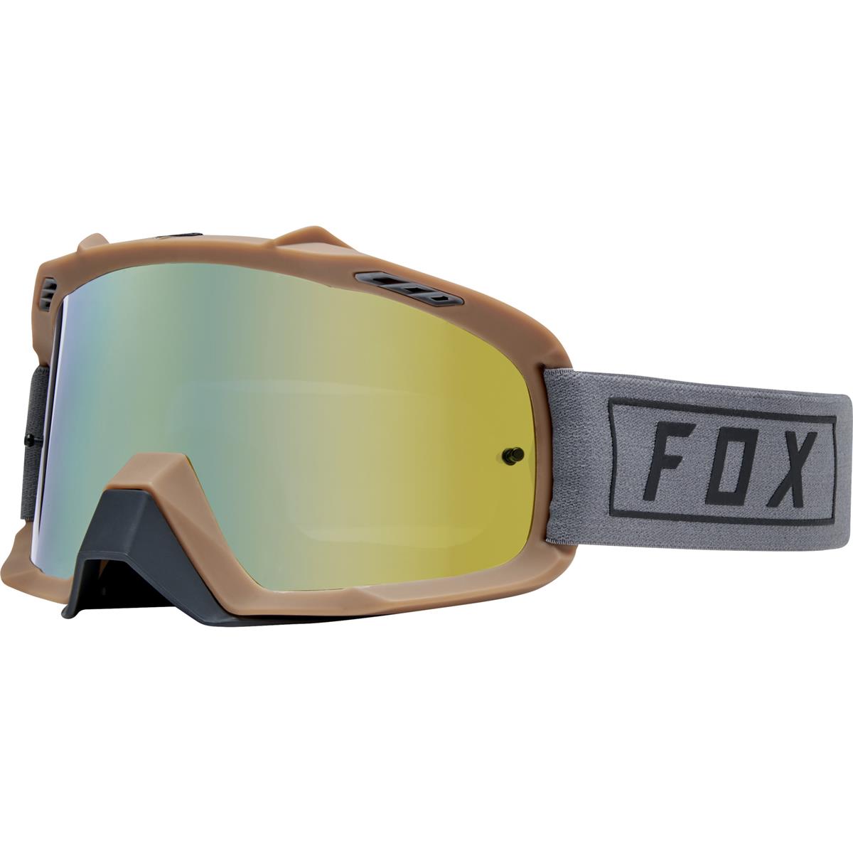 Fox Goggle Air Space Gasoline Grey - Yellow