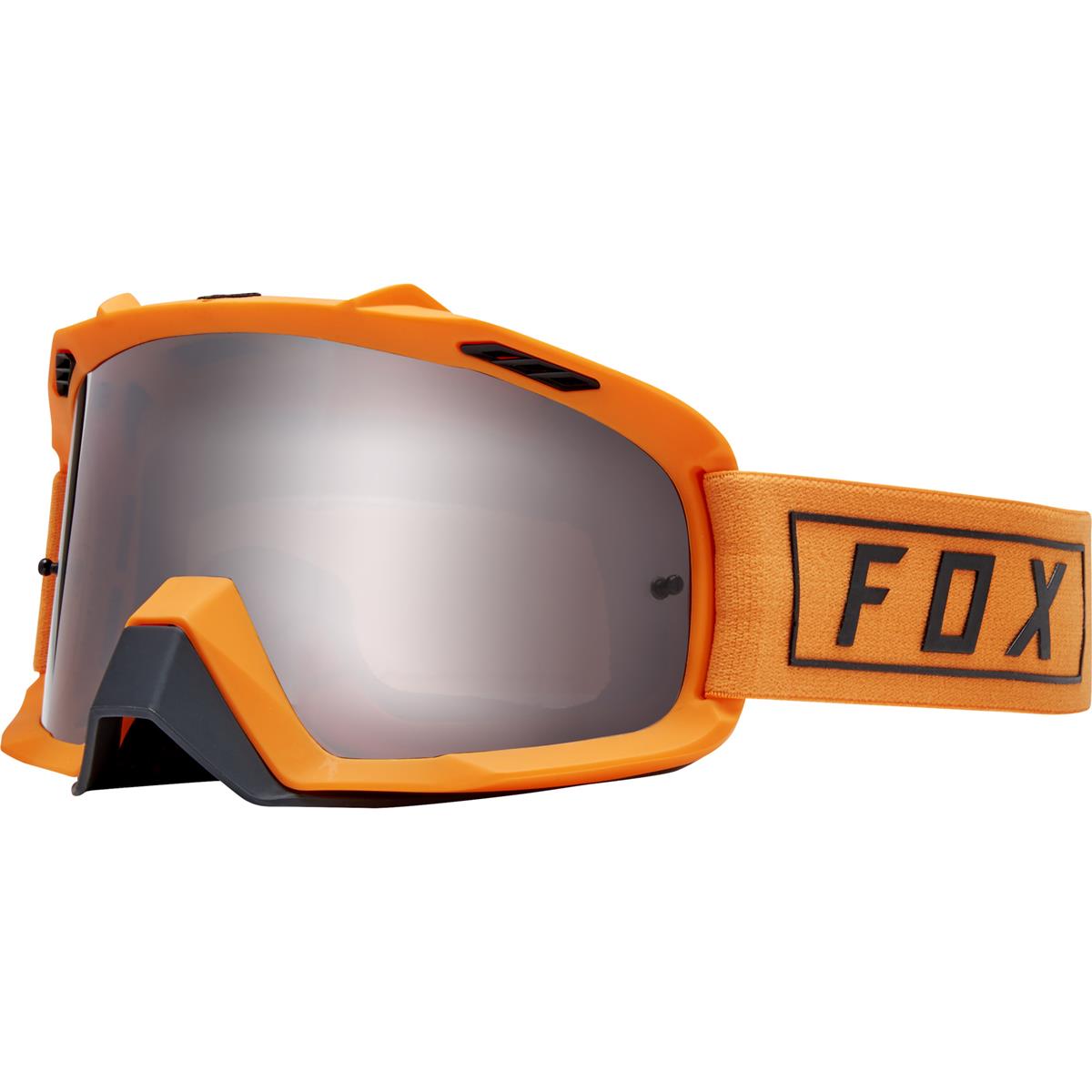 Fox Crossbrille Air Space Gasoline Orange Flame - Grau