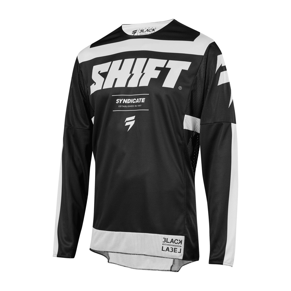Shift Jersey 3lack Label Strike Black/White