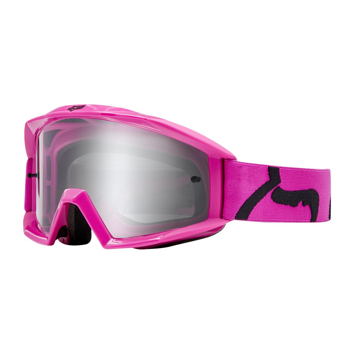Fox Goggle Main Race Pink - Grey