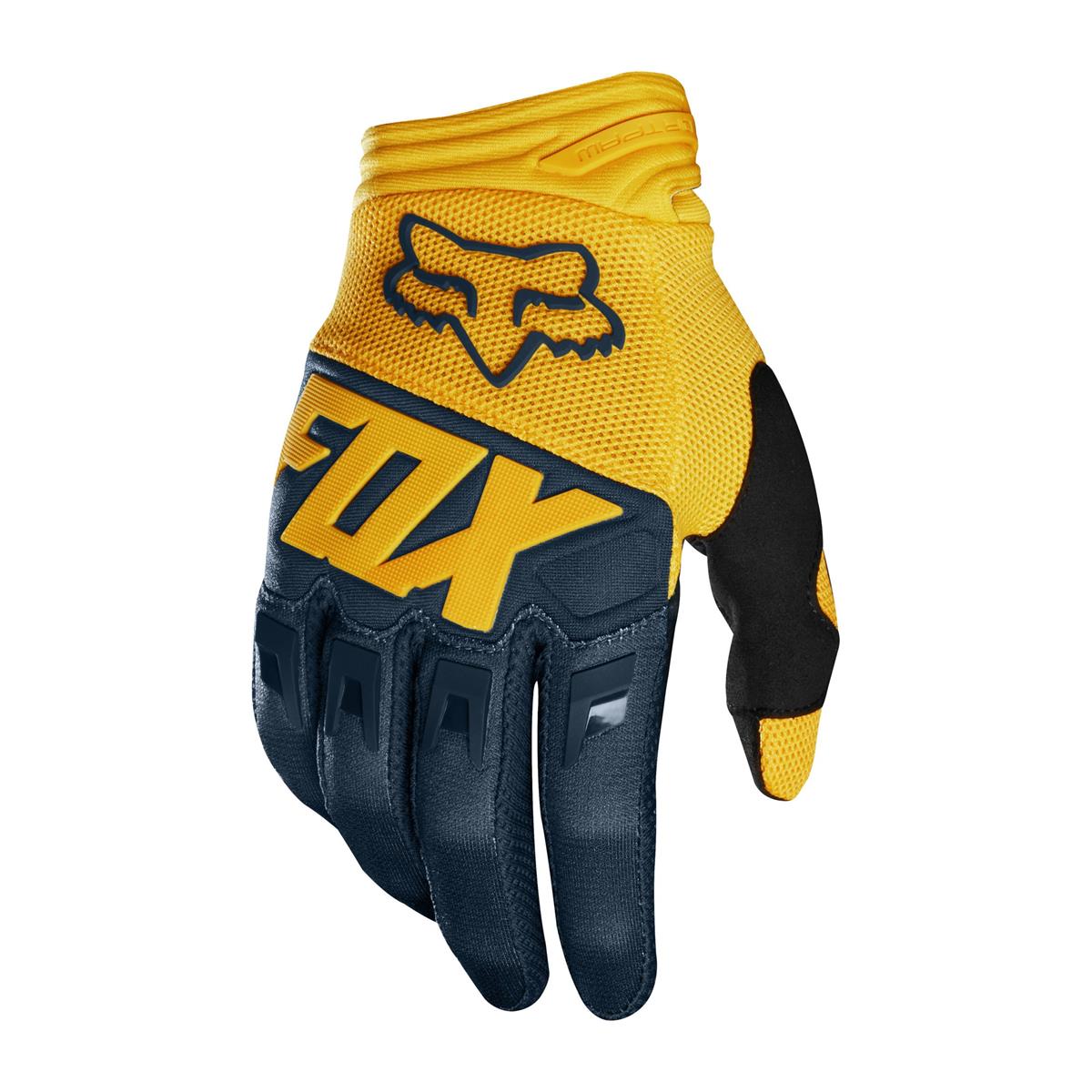 Fox Handschuhe Dirtpaw Navy/Gelb