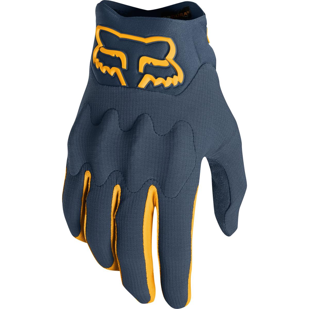 Fox Gloves Bomber Light Navy/Yellow