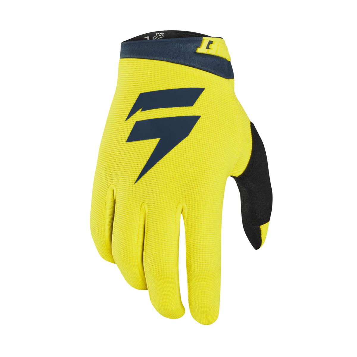 Shift Kids Gloves Whit3 Label Air Yellow/Navy