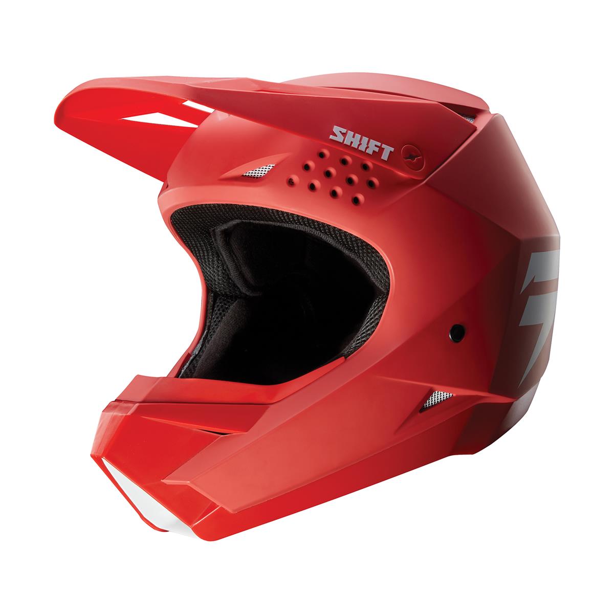 Shift Kids Motocross-Helm Whit3 Label Rot