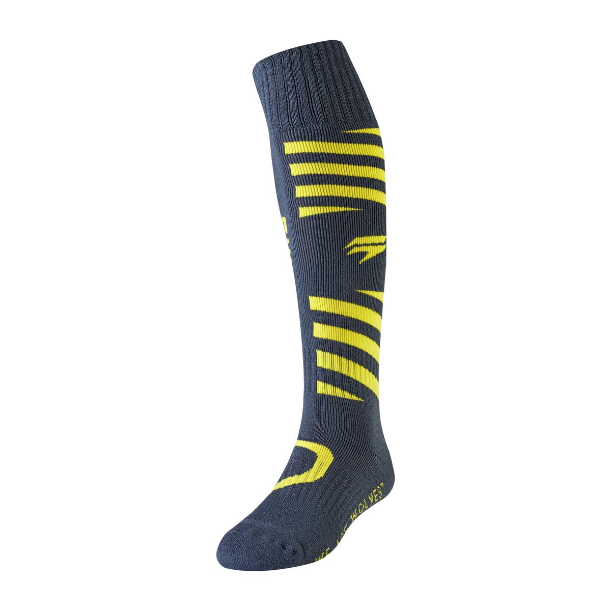 Shift Chaussettes Whit3 Label Muse Navy/Yellow