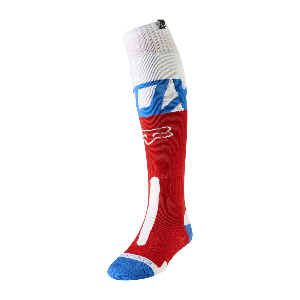 Fox Socks Coolmax Thin Kila - Blue/Red