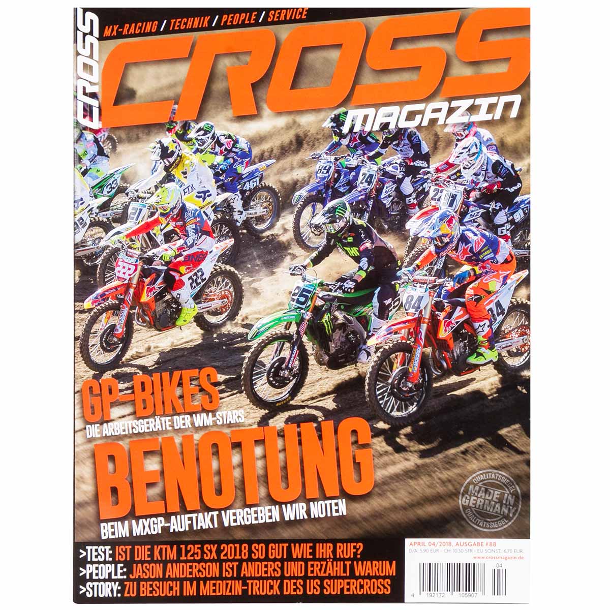 Cross Magazin Rivista Cross Magazine Numero 04/2018  April