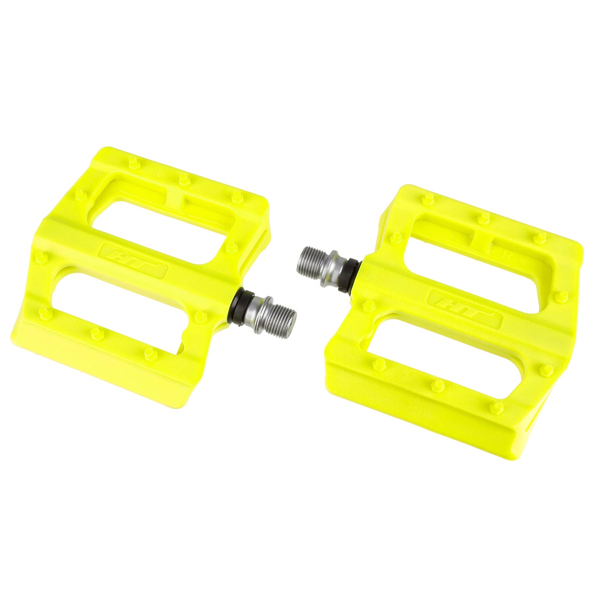 HT Components Pedale PA12 Giallo Fluo